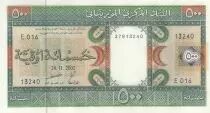 Mauritania 500 Ouguiya - Mine - Farmers - 2001 - P.8b - XF