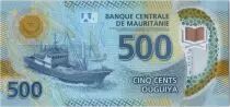 Mauritania 500 Ouguiya  Trawlers - Mosque - 28/11/2017
