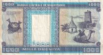 Mauritanie 1000 Ouguiya - Dromadaire et poissons - 28-11-1996 - P.7h
