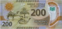 Mauritanie 200 Ouguiya  Chameaux - Mosquée - 28/11/2017