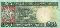Mauritanie 500 Ouguiya - Paysans, Usine - 2013