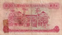 Mauritius 10 Rupees - Elisabeth II - ND (1967) - Parliament - Serial Z.1 - P.31cr