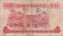 Mauritius 10 Rupees Elisabeth II - 1967 - Serial A.63