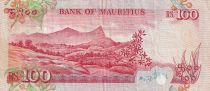 Mauritius 100 Roupies - Monument - Landscape - Serial A.8 - P.38
