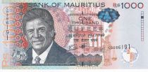 Mauritius 1000 Rupees -  Sir Charles Gaetan Duval - Garden - 2020 - P.NEW