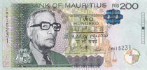 Mauritius 200 Rupees - A. R. Mohamed - Market - 2017 - P.NEW