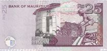 Mauritius 25 Rupees - M. Ah-Chuen - Fisherman - House - 2006 - P.49c