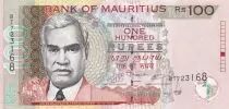 Maurizius 100 Rupees - R. Seeneevassen - Arms - 2007