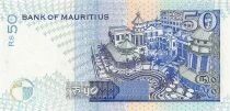 Maurizius 50 Rupees - J.M. Paturau - 1998 - Replacement - P.43