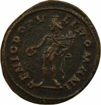 Maximian - AE, Genius of the Roman People - 297 / 303 London