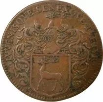 Mayon of Dijon, Jacques de Frasans - Copper Tokene 1631