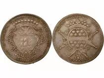 Mayor of Nantes, G&eacute;rard Mellier - Silver Token - 1721