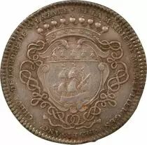 Mayor of Nantes, G&eacute;rard Mellier - Silver Token - 1721
