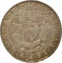 Mayor of Nantes, Jean Regnier - Silver Jeton - 1674