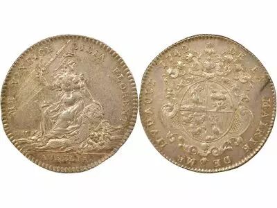 Mayor of Orleans, Pierre Etienne Hudault - Silver Token - 1742