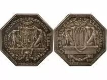 Mayor of Rennes - Silver Token, Yves De La Motte Fablet - c. 1788