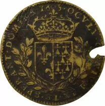 Mayors of Nantes, Claude de Cornulier - Brass Token -1605