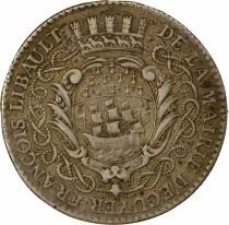Mayors of Nantes, Fran&ccedil;ois Libault - Silver Token - 1766 / 1767