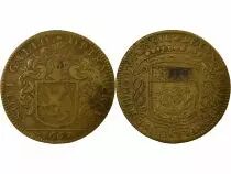 Mayors of Nantes, Fran&ccedil;ois Lorido - Brass Token -1667