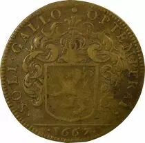 Mayors of Nantes, Fran&ccedil;ois Lorido - Brass Token -1667