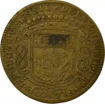 Mayors of Nantes, Fran&ccedil;ois Lorido - Brass Token -1667