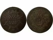 Mayors of Nantes, G&eacute;rard Mellier - Copper Token - 1721