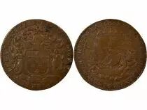 Mayors of Nantes, Gratien Libault - Copper Token -1671