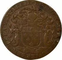 Mayors of Nantes, Gratien Libault - Copper Token -1671