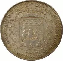 Mayors of Nantes, Guillaume de Lisle - Silver Token -1687
