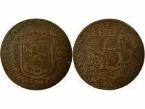 Mayors of Nantes, Jacques Charette - Copper Token -1671