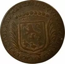 Mayors of Nantes, Jacques Charette - Copper Token -1671