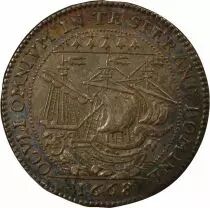 Mayors of Nantes, Jacques Charette - Silver Token -1668
