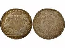 Mayors of Nantes, Jean Baptiste Gell&eacute;e - Silver Token, 1st Mandate - 1756