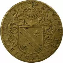 Mayors of Nantes, Jean Fournier - Brass Token -1655