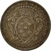 Mayors of Nantes, Jean Fran&ccedil;ois V&eacute;dier - Silver Token - 1732
