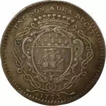 Mayors of Nantes, Jean Fran&ccedil;ois V&eacute;dier - Silver Token - 1732