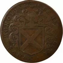 Mayors of Nantes, Jean Poulain - Copper Token -1661