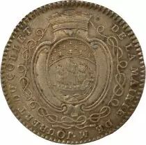 Mayors of Nantes, L&eacute;onard Joubert - Silver Token - 1762 / 1763