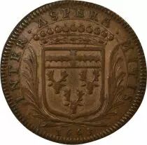 Mayors of Nantes, Louis Mac&eacute; - Copper Token -1663