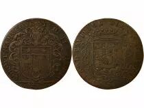 Mayors of Nantes, Louis Mesnard - Copper Token -1682