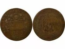 Mayors of Nantes, Mathurin Giraud - Copper Token -1665