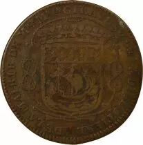 Mayors of Nantes, Mathurin Giraud - Copper Token -1665