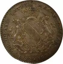 Mayors of Nantes, Pierre de la Ville - Silver Token - 1772 / 1773