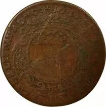 Mayors of Nantes, Pierre Noblet - Copper Token -1692