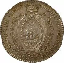Mayors of Nantes, Pierre Richard - Silver Token - 1787 / 1788