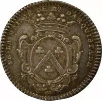 Mayors of Nantes, Ren&eacute; Darquistade - Silver Token, 1st Mandate - 1735