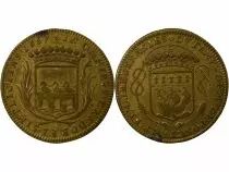 Mayors of Nantes, Ren&eacute; de Ponctual - Brass Token -1655