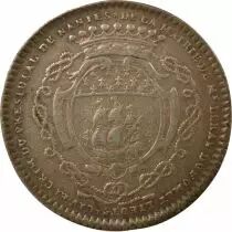 Mayors of Nantes, Ren&eacute; Le Ray - Silver Token - 1730