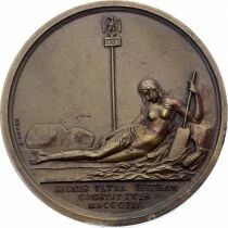 M&eacute;daille Francia Bronce Napol&eacute;on Ier, Empereur de France, Roi d\'Italie 1807