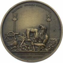 M&eacute;daille Francia Bronce Napol&eacute;on Ier, Empereur de France, Roi d\'Italie 1809